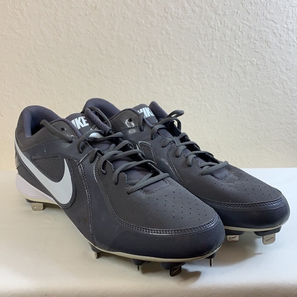 New Nike Baseball Metal Steel Cleats Size 14 - Picture 1 of 8